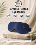 Veluna Heated Sleep Mask | Cordless Eye Relief & Deep Sleep Therapy