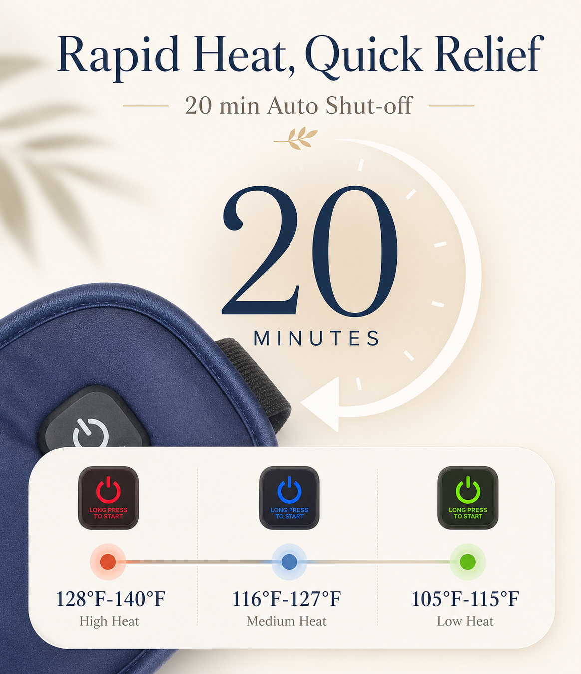 Veluna Heated Sleep Mask | Cordless Eye Relief & Deep Sleep Therapy