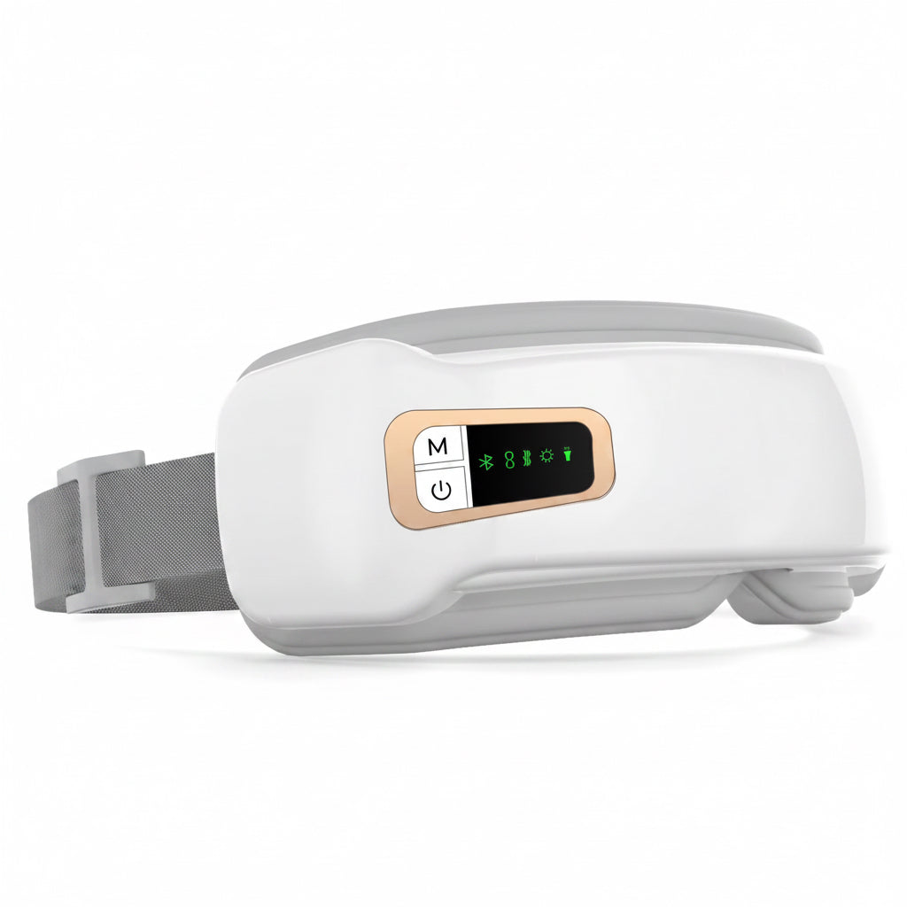 Veluna™ Smart Eye Massager with Heat & Bluetooth
