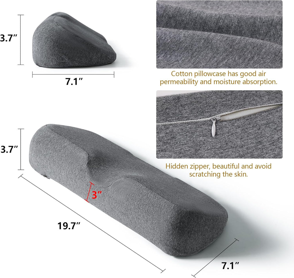 DeepSleep Neck Relaxer | Ergonomic Memory Foam Support Pillow